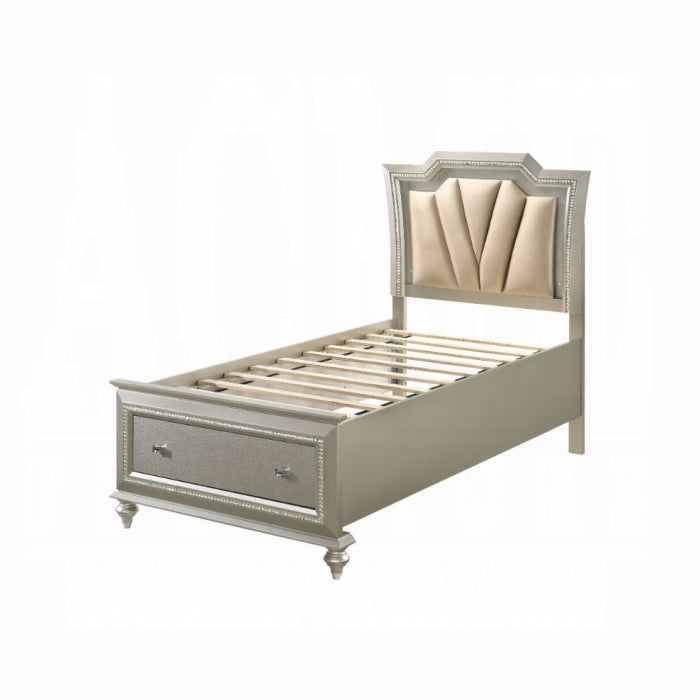 Kaitlyn Full Bed With Led and Storage - Inland Furniture (San Bernardino, CA)