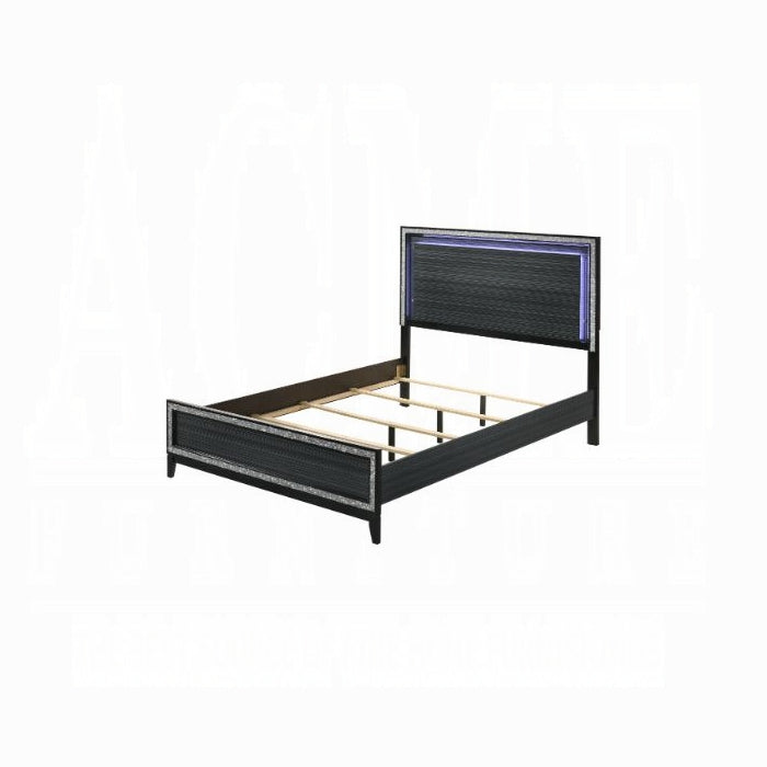 Haiden EK Bed With Led - Inland Furniture (San Bernardino, CA)