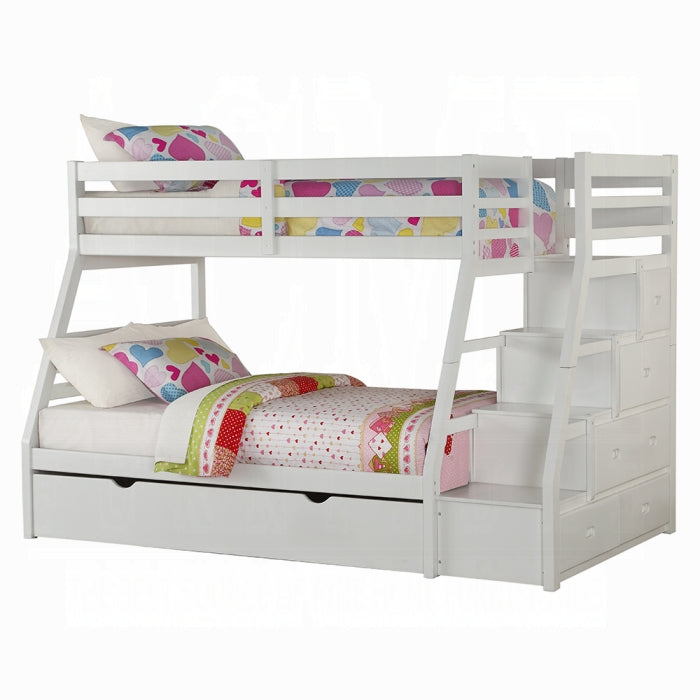 Jason Twin-Full Bunk Bed With Trundle and Storage - Inland Furniture (San Bernardino, CA)