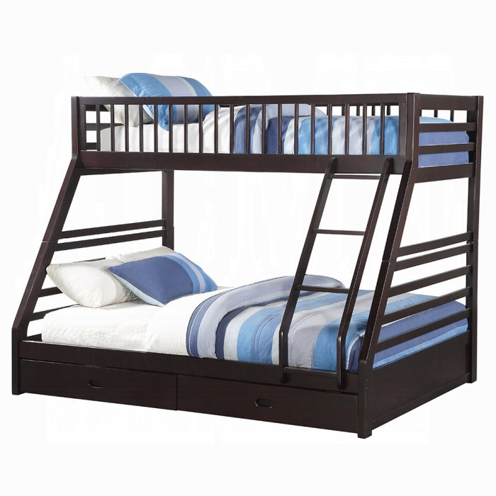 Jason Twin Xl-Queen Bunk Bed With Storage - Inland Furniture (San Bernardino, CA)