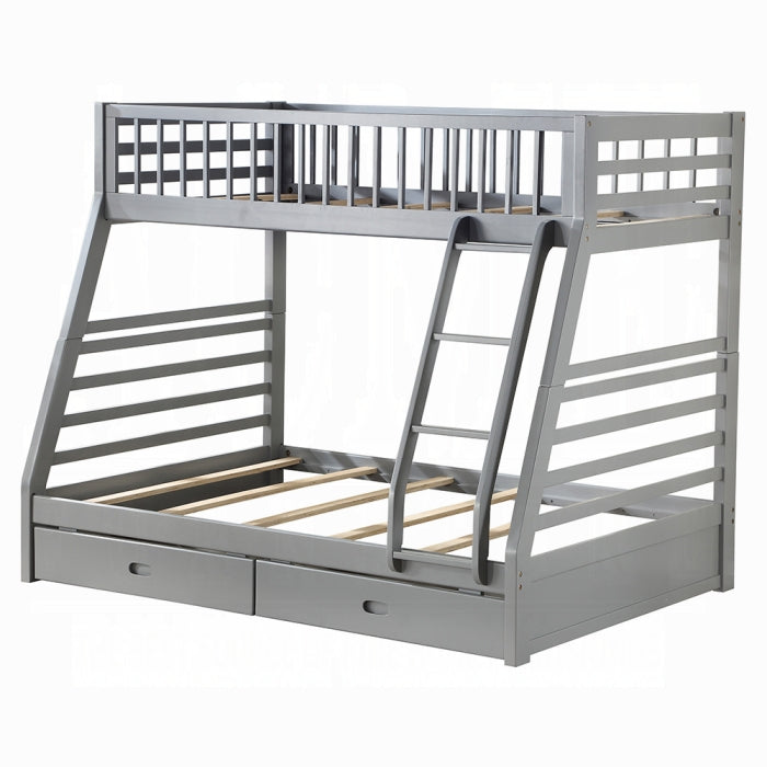 Jason Twin-Full Bunk Bed With Storage - Inland Furniture (San Bernardino, CA)