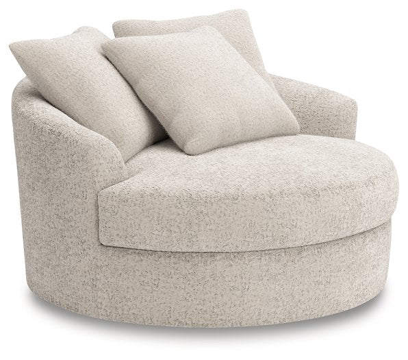 Cuddle Plush Oversized Swivel Accent Chair - Inland Furniture (San Bernardino, CA)