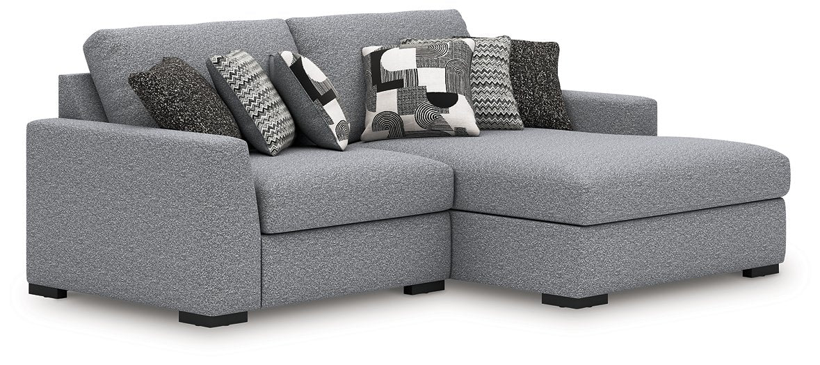 Bealton Sectional with Chaise - Inland Furniture (San Bernardino, CA)