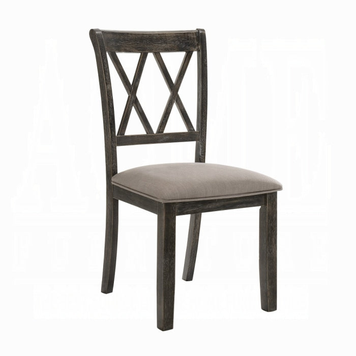 Claudia II Side Chair Set-2 - Inland Furniture (San Bernardino, CA)