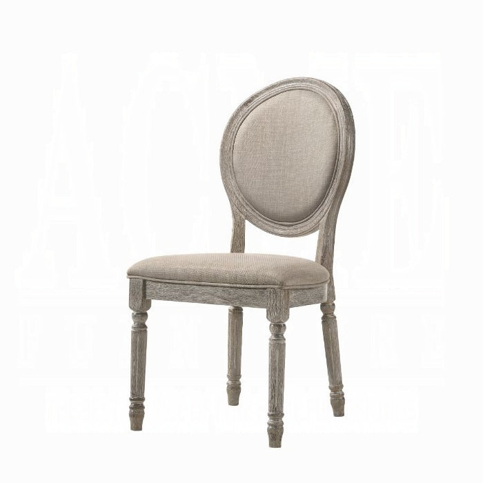 Faustine Side Chair Set-2 - Inland Furniture (San Bernardino, CA)