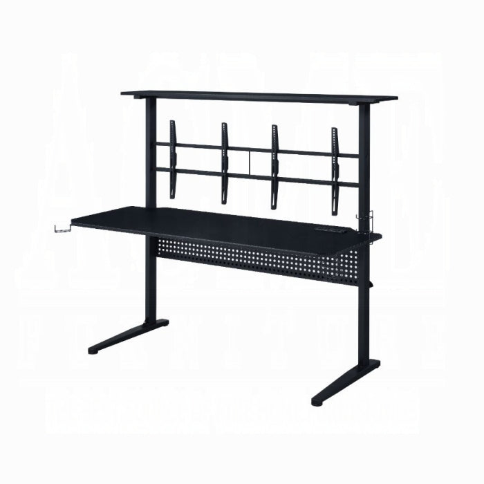 Canzi Gaming Desk With USB - Inland Furniture (San Bernardino, CA)