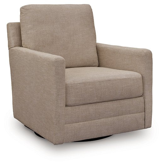 Freybourne Next-Gen Nuvella Swivel Accent Chair - Inland Furniture (San Bernardino, CA)