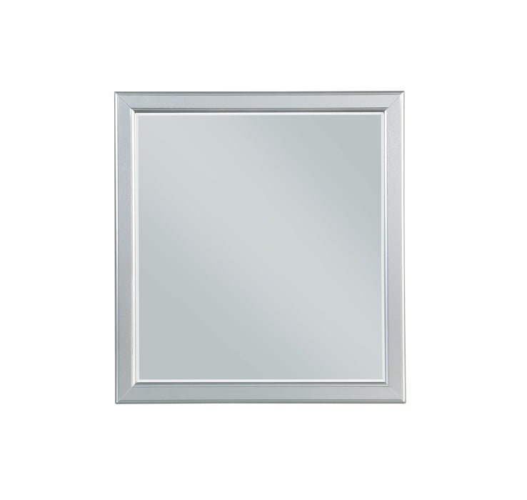 Louis Philippe Platinum Mirror - Inland Furniture (San Bernardino, CA)