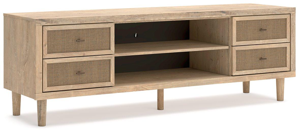 Cielden 72" TV Stand with Electric Fireplace - Inland Furniture (San Bernardino, CA)