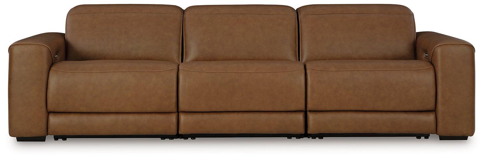 Magic Man Power Reclining Sectional Sofa - Inland Furniture (San Bernardino, CA)