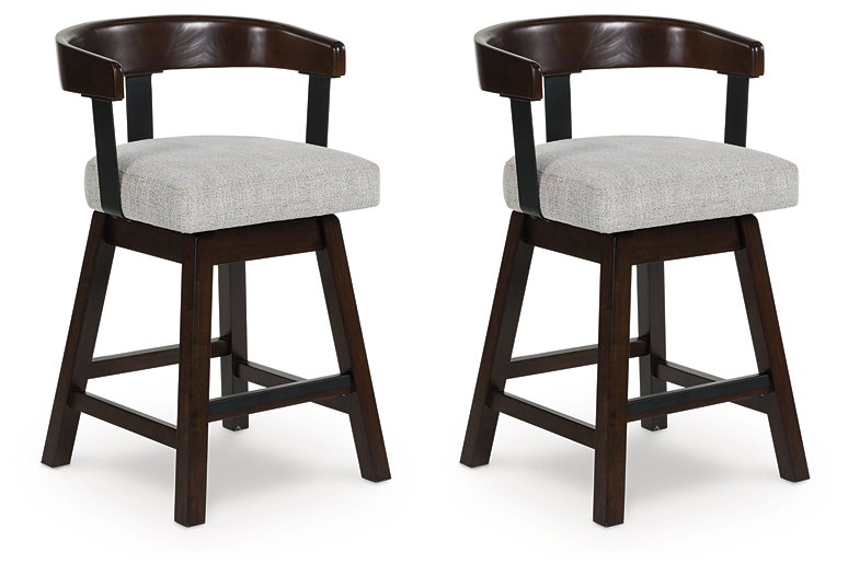 Haddigan Counter Height Barstool (Set of 2) - Inland Furniture (San Bernardino, CA)