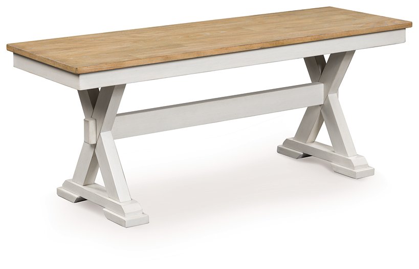 Purlaney 48" Dining Bench - Inland Furniture (San Bernardino, CA)