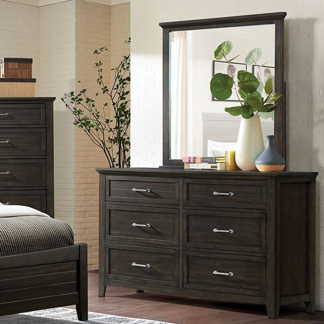 ALAINA Dresser With Support Rail - Inland Furniture (San Bernardino, CA)