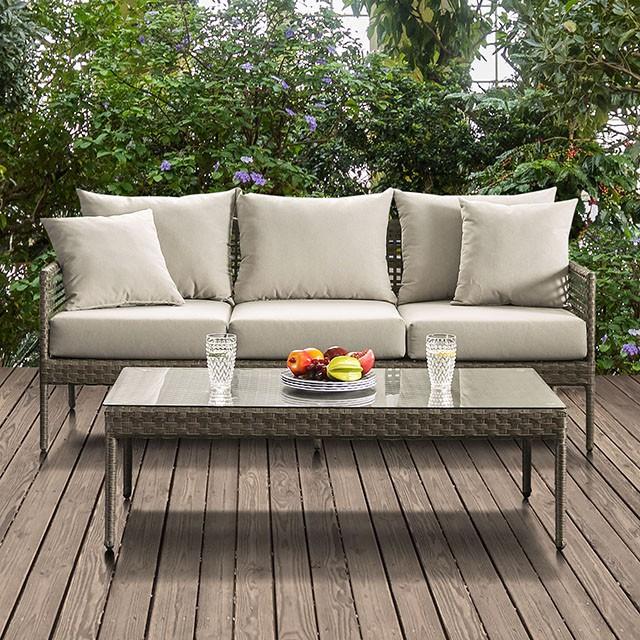 Aleisha Patio Sofa - Inland Furniture (San Bernardino, CA)