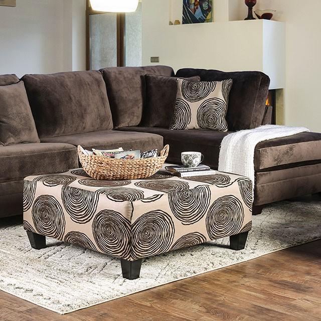 Bonaventura Brown Sectional - Inland Furniture (San Bernardino, CA)