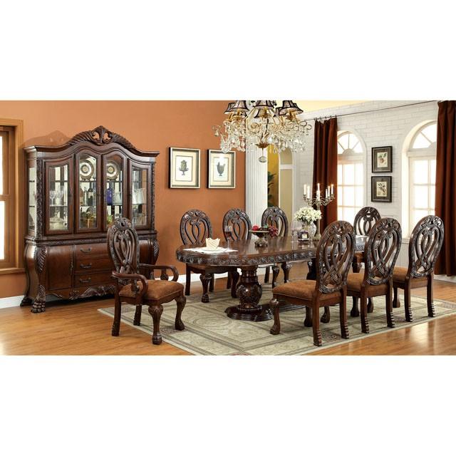 WYNDMERE Cherry Dining Table - Inland Furniture (San Bernardino, CA)