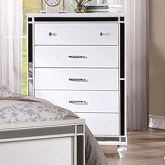 BRACHIUM Chest, White - Inland Furniture (San Bernardino, CA)