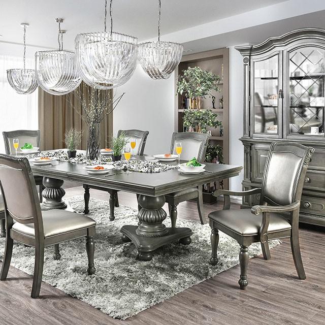 Alpena Gray Dining Table - Inland Furniture (San Bernardino, CA)