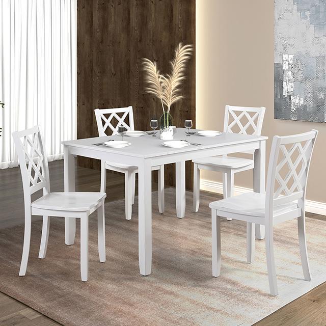 Yamhill 5 Pc. Dining Table Set - Inland Furniture (San Bernardino, CA)