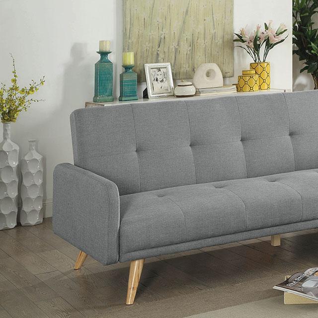 Burgos Futon Sofa - Inland Furniture (San Bernardino, CA)