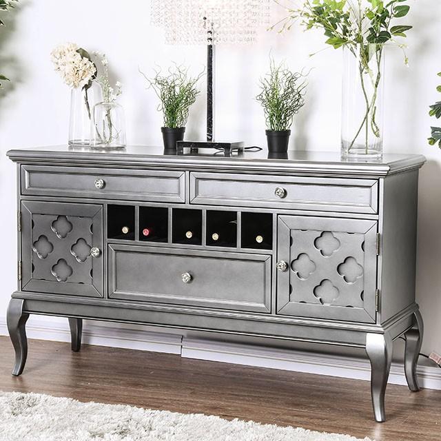 Amina Gray Server - Inland Furniture (San Bernardino, CA)