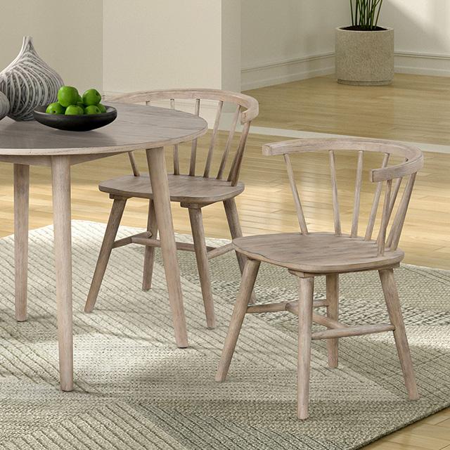 Yate Round Dining Table - Inland Furniture (San Bernardino, CA)