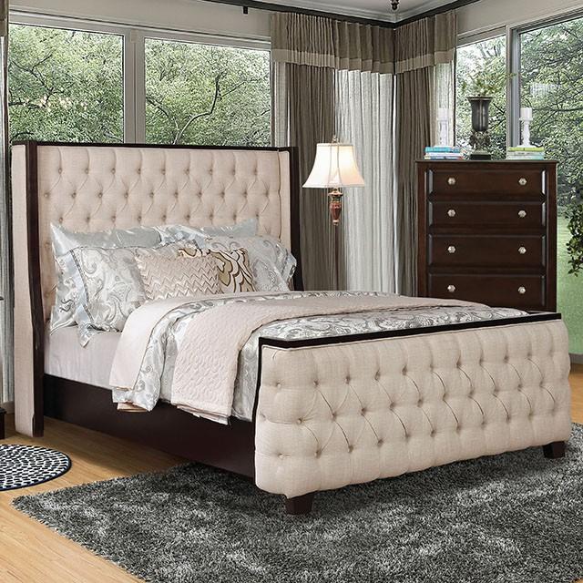 Camille Queen Bed - Inland Furniture (San Bernardino, CA)