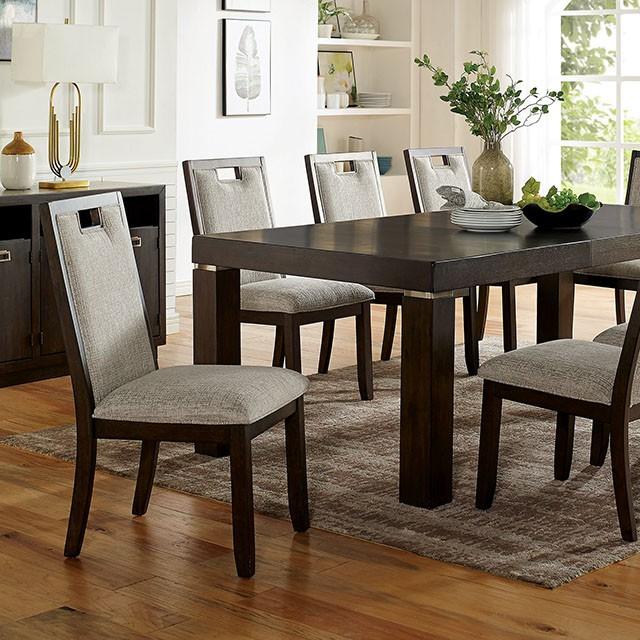 CATERINA Dining Table w/ 1 x 18" Leaf - Inland Furniture (San Bernardino, CA)