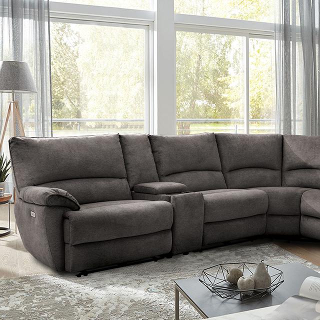 CERELIA Power Sectional, Gray - Inland Furniture (San Bernardino, CA)
