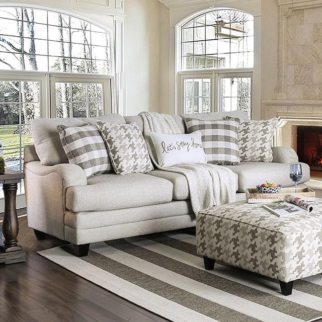 Christine Light Gray Sofa - Inland Furniture (San Bernardino, CA)
