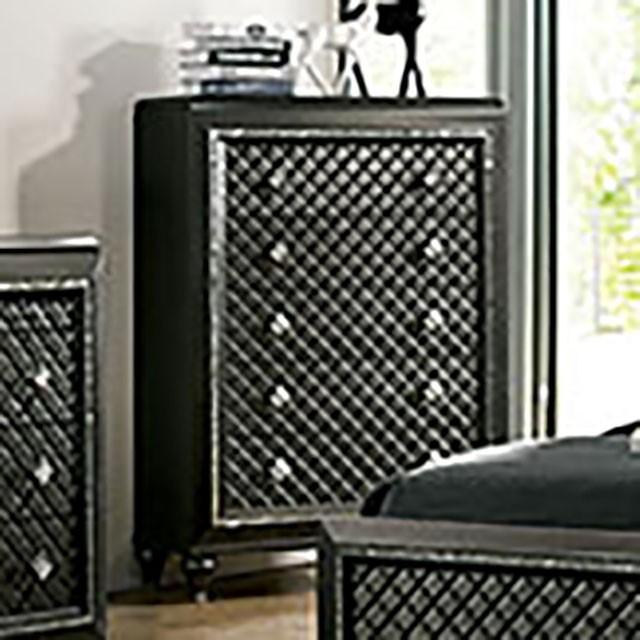 Demetria Metallic Gray Chest - Inland Furniture (San Bernardino, CA)