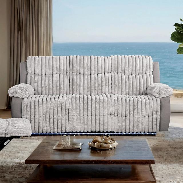 Dionysus Manual Reclining Sofa - Inland Furniture (San Bernardino, CA)