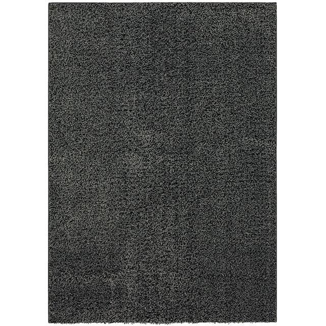 DUFUR 5' X 7' Area Rug, Dark Gray - Inland Furniture (San Bernardino, CA)