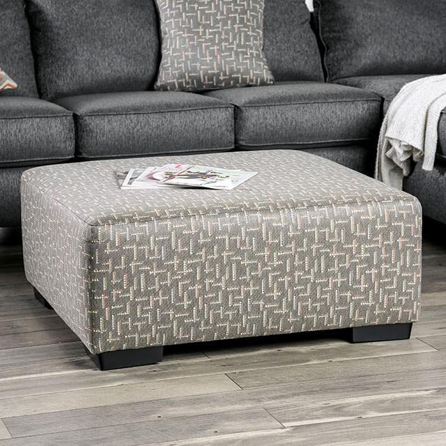 Earl Gray Ottoman - Inland Furniture (San Bernardino, CA)