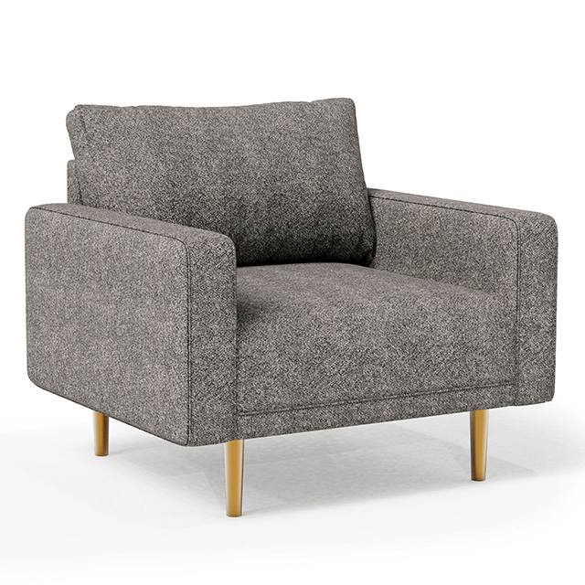 ELVERUM Chair, Charcoal Gray - Inland Furniture (San Bernardino, CA)