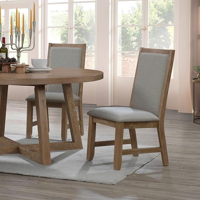 Everett 5 Pc. Round Table Dining Set - Inland Furniture (San Bernardino, CA)