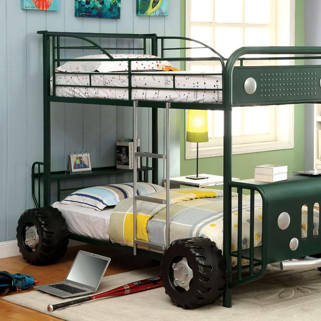 Explorer Twin/Twin Bunk Bed - Inland Furniture (San Bernardino, CA)