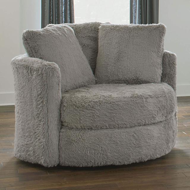 COCHRANE Chair, Gray - Inland Furniture (San Bernardino, CA)