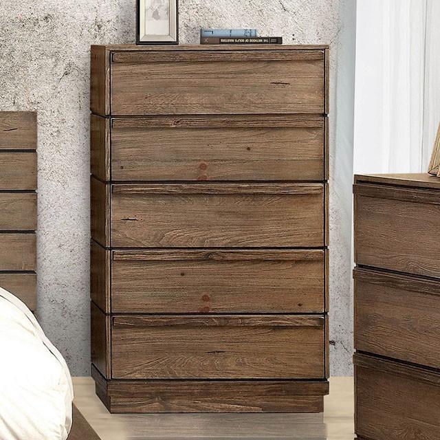 COIMBRA Rustic Natural Tone Chest - Inland Furniture (San Bernardino, CA)