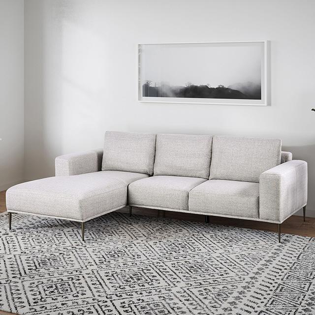 Forde Sectional, Left Chaise - Inland Furniture (San Bernardino, CA)