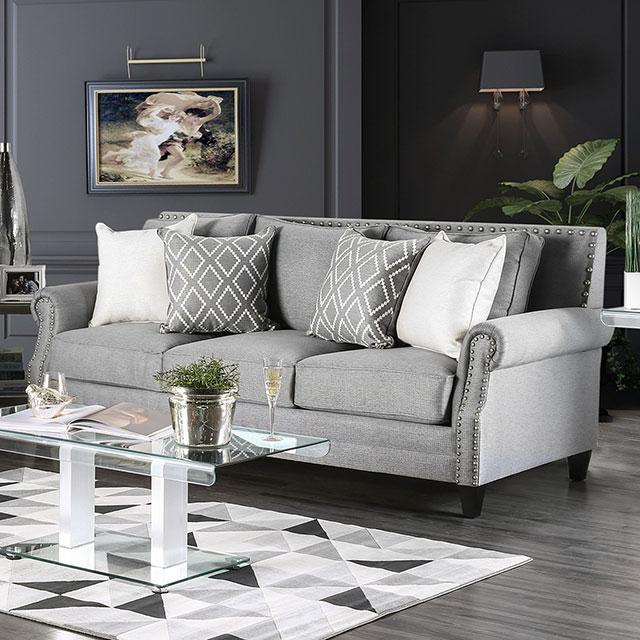 Giovanni Gray Sofa - Inland Furniture (San Bernardino, CA)