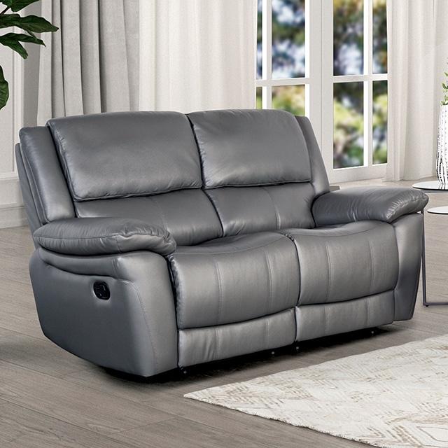Glarus Loveseat Manual Recliner - Inland Furniture (San Bernardino, CA)
