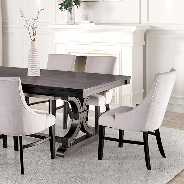 Gosport 7 Pc Dining Table Set - Inland Furniture (San Bernardino, CA)