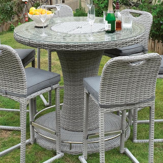 Cyprus Round Bar Table - Inland Furniture (San Bernardino, CA)
