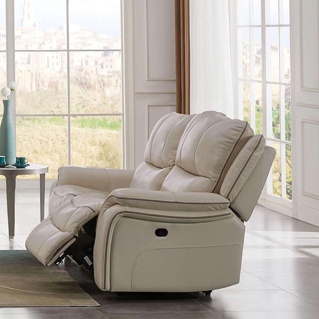 HENRICUS Loveseat, Beige - Inland Furniture (San Bernardino, CA)