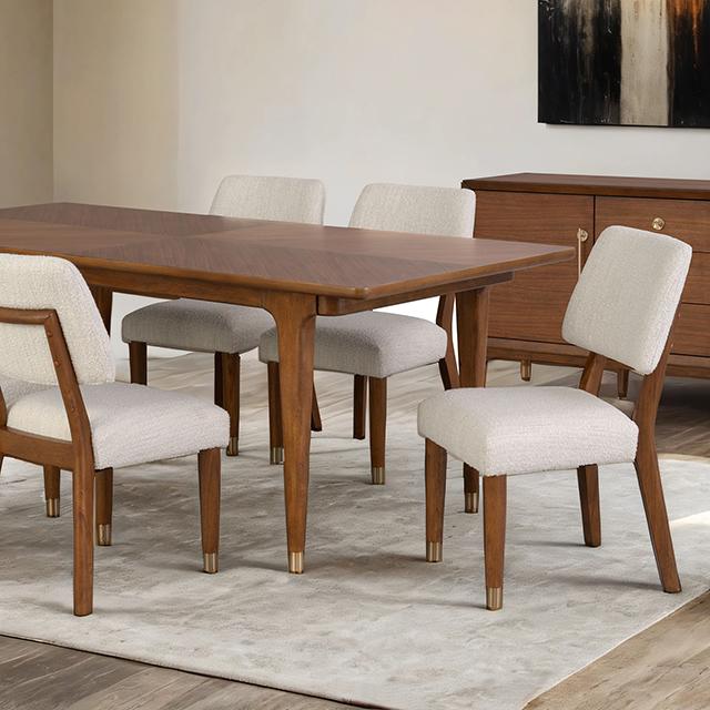 Hepburne 7 Pc Dining Table Set - Inland Furniture (San Bernardino, CA)