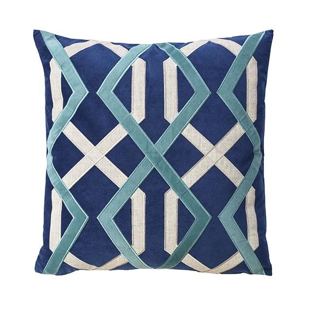 Bea Indigo 20" X 20" Pillow, Indigo (2/CTN) - Inland Furniture (San Bernardino, CA)