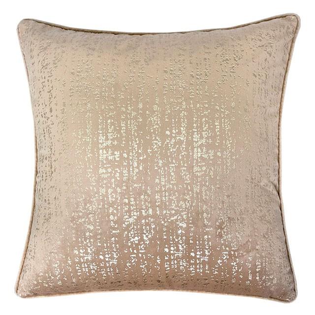Belle Beige 20" X 20" Pillow, Beige, Multi, Purple, Red - Inland Furniture (San Bernardino, CA)