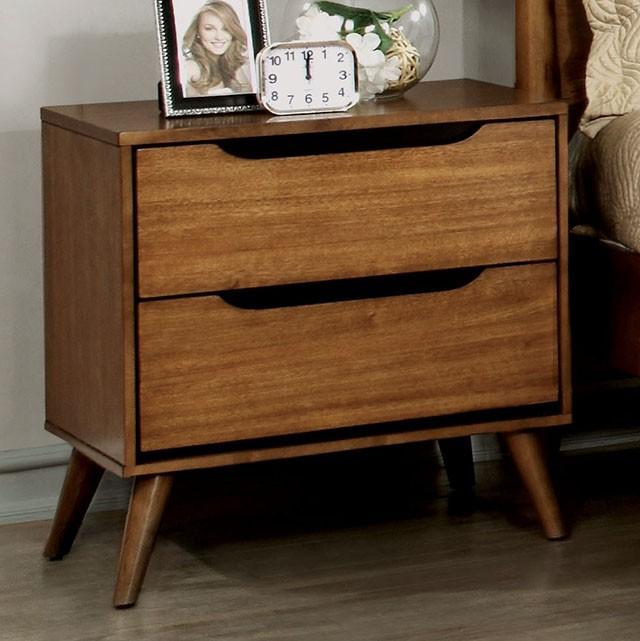 Lennart Oak Night Stand - Inland Furniture (San Bernardino, CA)