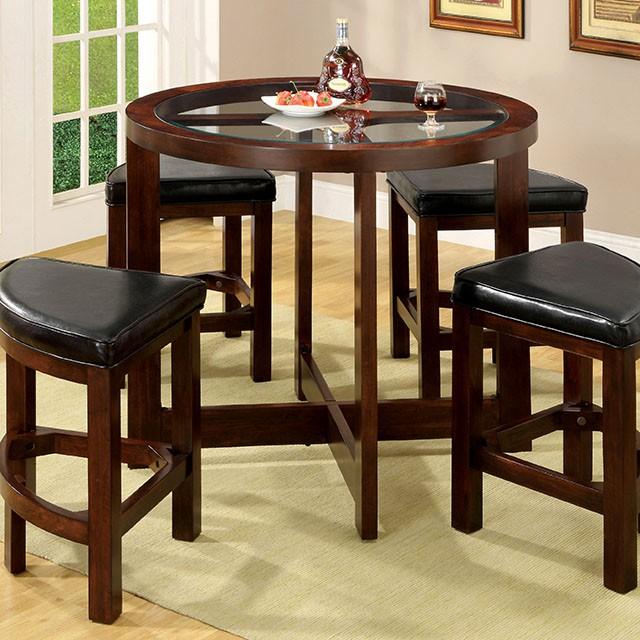 Crystal Cove 5 Pc. Counter Ht. Table Set - Inland Furniture (San Bernardino, CA)